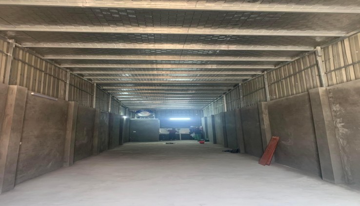 Cho thuê kho tại Đại Áng,  Thanh Trif, 100m x 1 tầng, MT 4m, điện 3 pha, ô tô tải đỗ cửa, giá 6,5tr / tháng